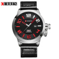 CURREN 8270 Mens Watches Top Brand Luxury Sport Quartz-Watch Leather Strap Clock Men Waterproof Wristwatch relogio masculino